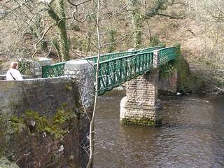 Footbridge over the Tees