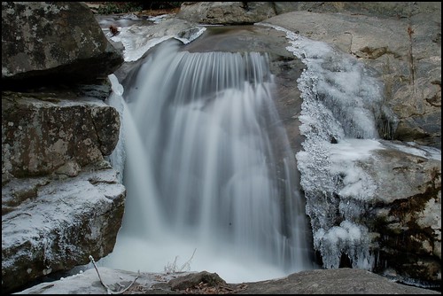 longexposure ice water d50 waterfall northcarolina