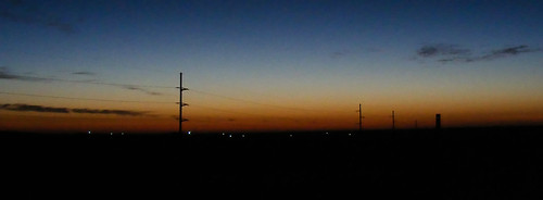sky silhouette rural landscape dawn colorado elizabeth scenic powerlines fujifilm lonely plains elbert kiowa finepixs700