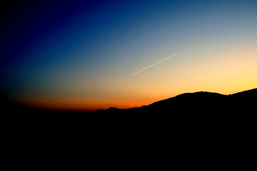 blue sunset sky orange white black night plane dark dawn stripe hills clear jura platinumphoto anawesomeshot diamondclassphotographer goldstaraward eyeflyer