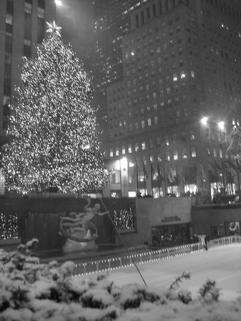 Rockefeller Center Christmas Tree At Night - New York City, NY 33 | Flickr - Photo Sharing!