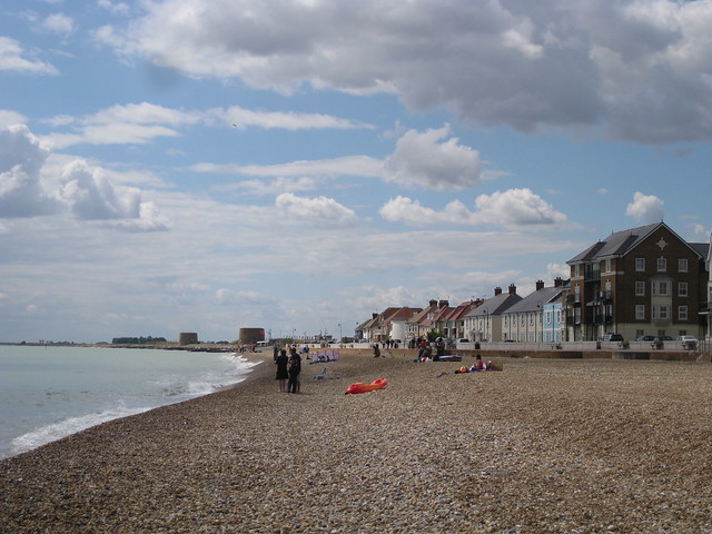 Hythe seafront