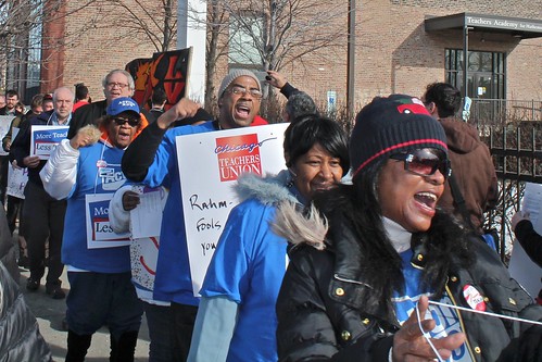 Protesting standardized testing abuse in the Chicago Public Schools