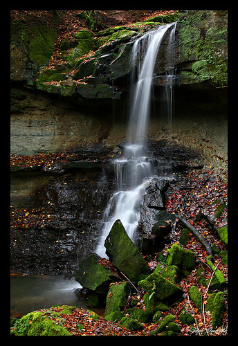 creek waterfall stones moos welzheim