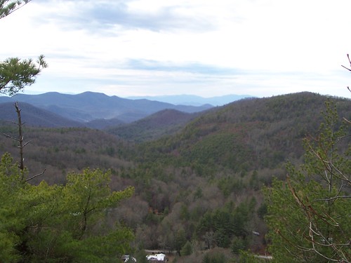 mountain tower yellow highlands cole lookout cashiers nantahala