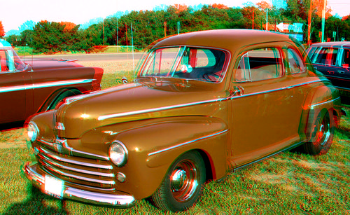 old car stereoscopic stereophoto 3d antique anaglyph anaglyphs redcyan 3dimages 3dphoto 3dphotos 3dpictures stereopicture