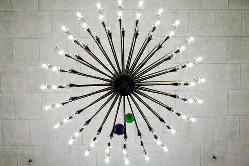 lamp wheel balloons concrete spokes ceiling chandelier fluorescent bulbs eos5d compactfluorescent canonef35mmf14lusm
