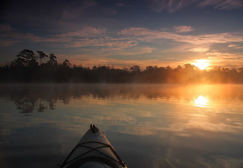 morning usa water fog clouds sunrise canon reflections bravo kayak lakes southcarolina goosecreek outstandingshots tamron1750 40d aplusphoto canon40d flickrclassique