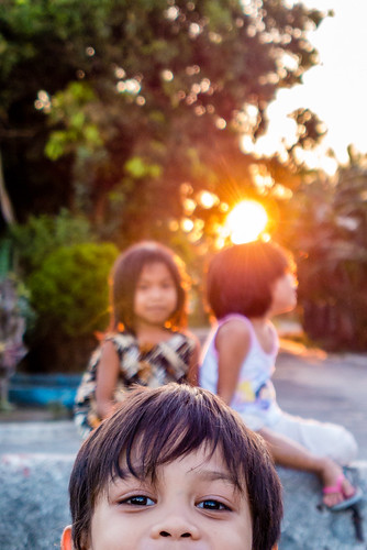 sunset people sun children lumix kid philippines panasonic lx7