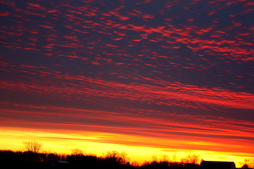 winter sunset sky sun color heaven