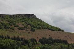 Bamford crags from Ladybower