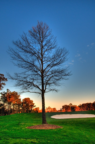 sunset tree river golf spring course hdr towne xlu29466
