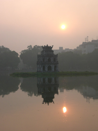sunrise vietnam hanoi