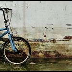 Triste bicicleta abandonada