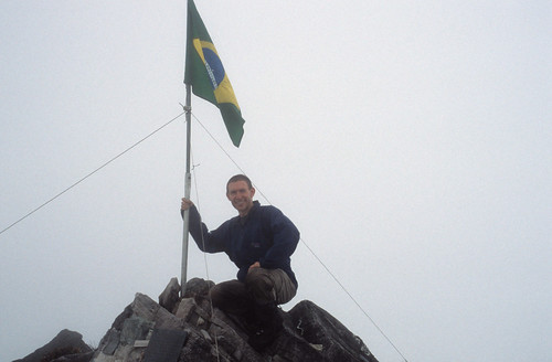 Me on the Summit of Pico da Neblina, Brazil