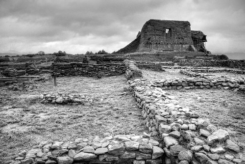 newmexico ruins view pueblo walls nm joeldeluxe pecos hdr 202 pecosnationalhistoricpark
