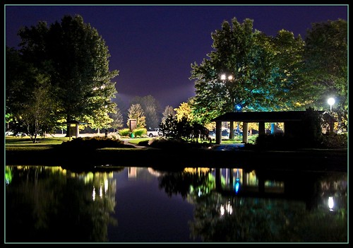 reflection night arboretum 1001nights picnik flickrlover nikond40 picniker