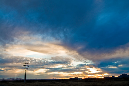 blue sunset sky newmexico clouds skyscape landscape nikon cloudy horizon 1855mm nm nikkor cloudscape deming d300