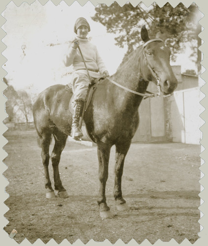 woman on horse