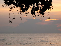 Sunset at Ao Prao Resort