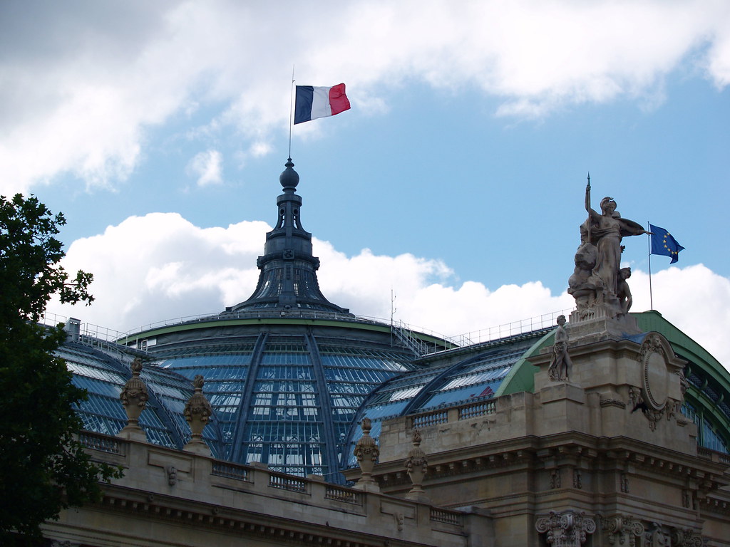 Grand Palais in Paris France