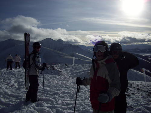 mountain snow snowboarding skiing view top powder vista breckenridge