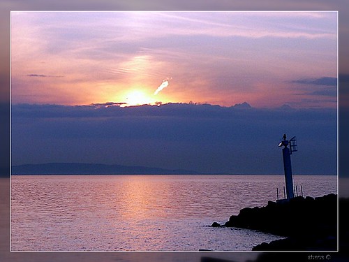 sunset sea st colorful croatia shana split dalmatia snjezananovak