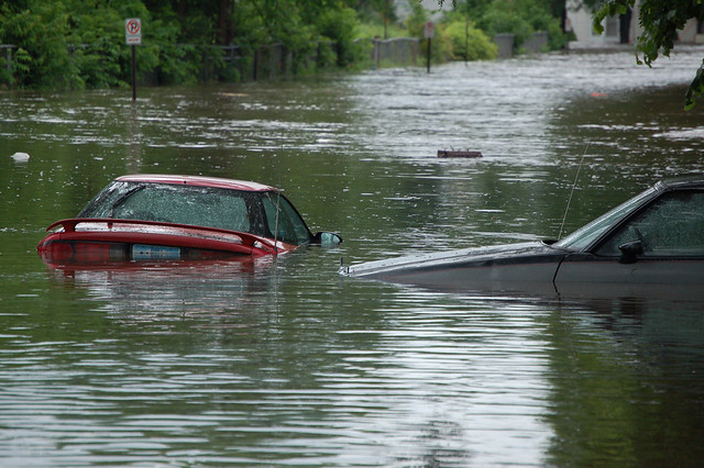 Flooding in Cedar Rapids, IA