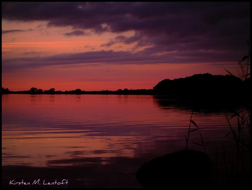 sunset sky lake reflection water clouds denmark silhouettes firstquality arresø colorphotoaward infinestyle kirstenmlentoft buonanottekirsten
