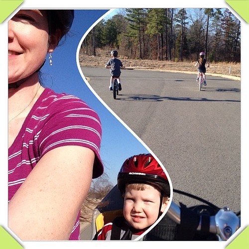 Beautiful day for a bike ride! I must say I'm enjoying the extra hour of daylight already! #instacollage