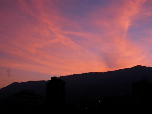 pink clouds sunrise colombia amanecer nubes medellin antioquia rosado justclouds