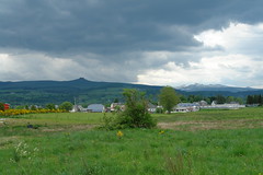 The mountains of Mont Dore and La Banne d'Ordanche