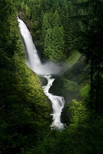 park mountain mountains tree green nature water canon washington moss northwest falls trail waterfalls pacificnorthwest wallace viewpoint magical 30d waterfal 17mm