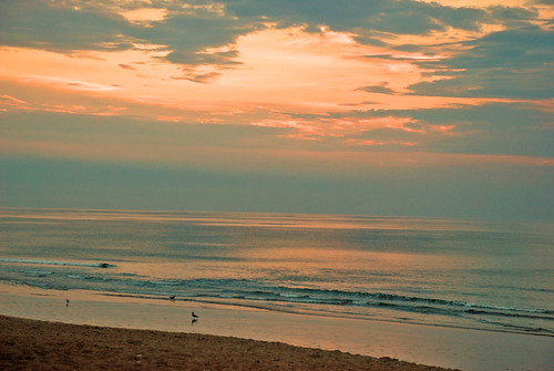 beach clouds sunrise salisburybeachma