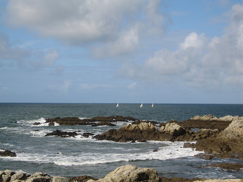 sea mer france rock bay coast view côte crucifix vue rocher 44 baie lecroisic paysdelaloire loireatlantique croisic