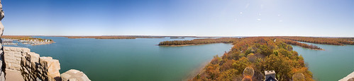 panorama oklahoma perfectpanoramas tuckertower tuckertowernaturecenter lakemurraystateparklodge