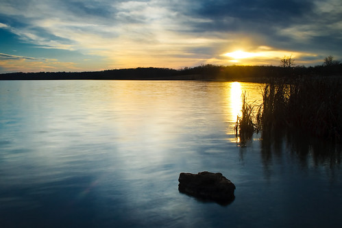 sunset lake missouri jeffersoncity binderlake xti 400d flickrgolfclub