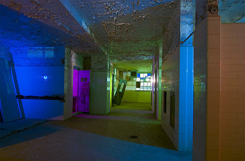 urban abandoned night hotel texas baker wells haunted baths mineral ghosts exploration urbex