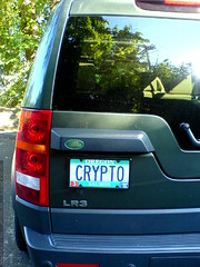 CRYPTO   oregon vanity license plate   DSC01394 