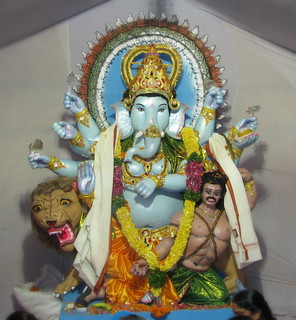 Ganesh in Blue