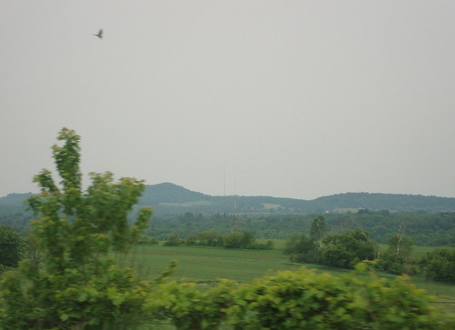 wisconsin rural landscape countryside cloudy scenic overcast hills greenery wi neillsville