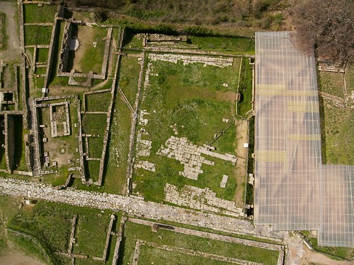 italy archaeology aerial tuscany kap maremma roselle