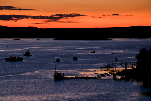 ocean sunset boats evening harbor newhampshire estuary greatbay