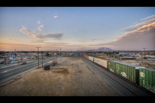 california road railroad usa train desert railway mojave holidaysnap