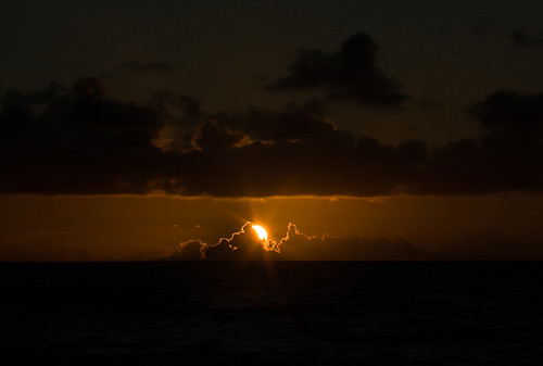 ocean morning red sky cloud beach clouds sunrise canon fire photo florida horizon dramatic atlantic photograph cocoa 40d explorer179 familygetty