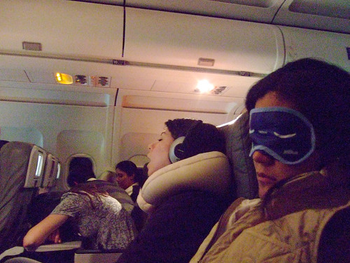 3 airplane sleeping techniques