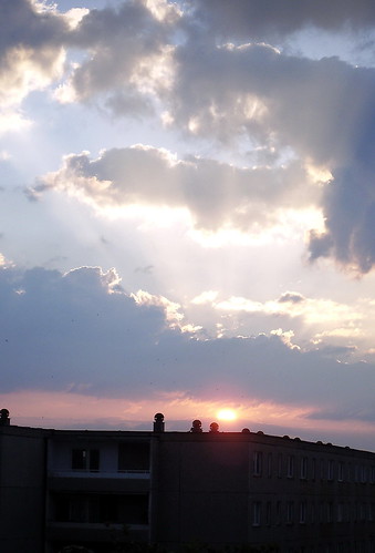 sunset sun eh clouds deutschland sonnenuntergang hütte himmel wolken sonne eisenhüttenstadt ehst stahlstadt hiwosomoshots