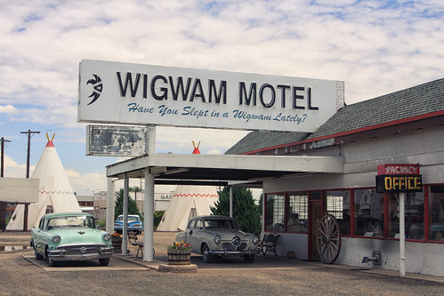 arizona motel 66 route wigwam