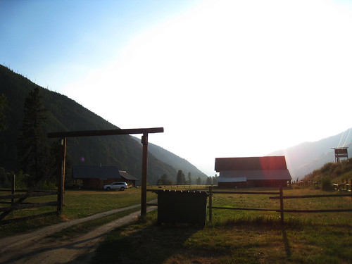 sunset cabin montana kootenairiver