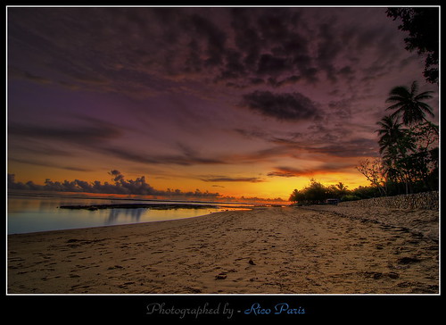 sunset vacation holiday beach fiji clouds sand colorful hdr coralcoast ricoparis nikond300 navitiresort ric0p tokina1116mmf28dxlens